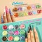 Rhinestones for Nails, 5 Boxes Nail Art Rhinestones 36 Boxes Nail Flakes, Nail Gems Stone Nail Design Kit, Nail Rhinestones for Nail Art Nail Accessories